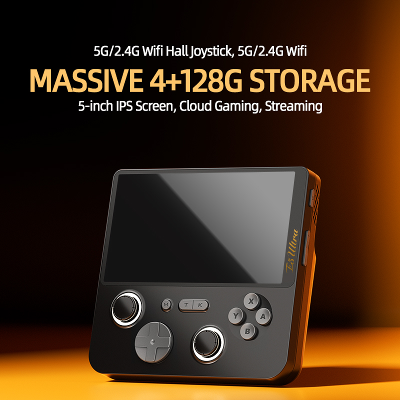 Retro Gaming On - GAMEMT E5 Ultra 4+128GB 5,0-Zoll IPS