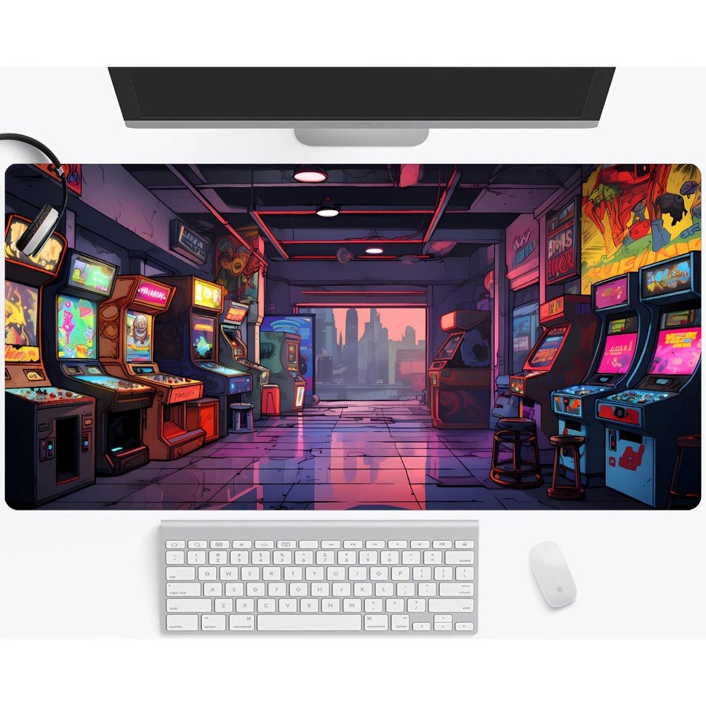 Retro Gaming Xl - Mit dem Retro-Arcade-Neonlicht-Design versehen, ist es
