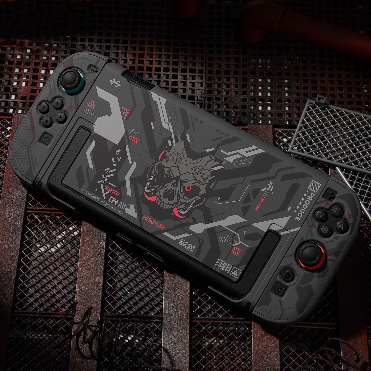 Retro Gaming Case - Mecha Matte Hard Front Back Cover