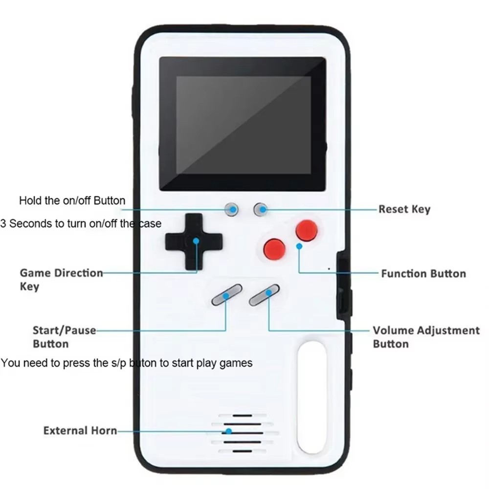 Retro Gaming Projector - Für iPhone 14 16 15 12