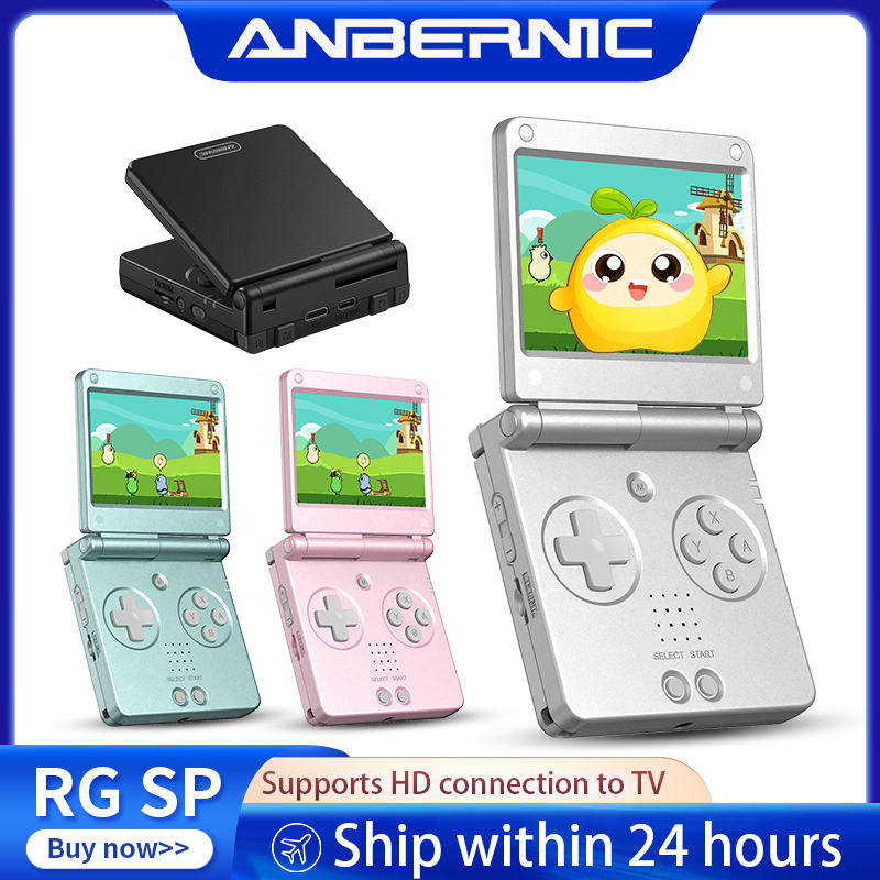 Retro Gaming On - Anbernic RGSP Flip Retro Handheld-Spielkonsole Linux