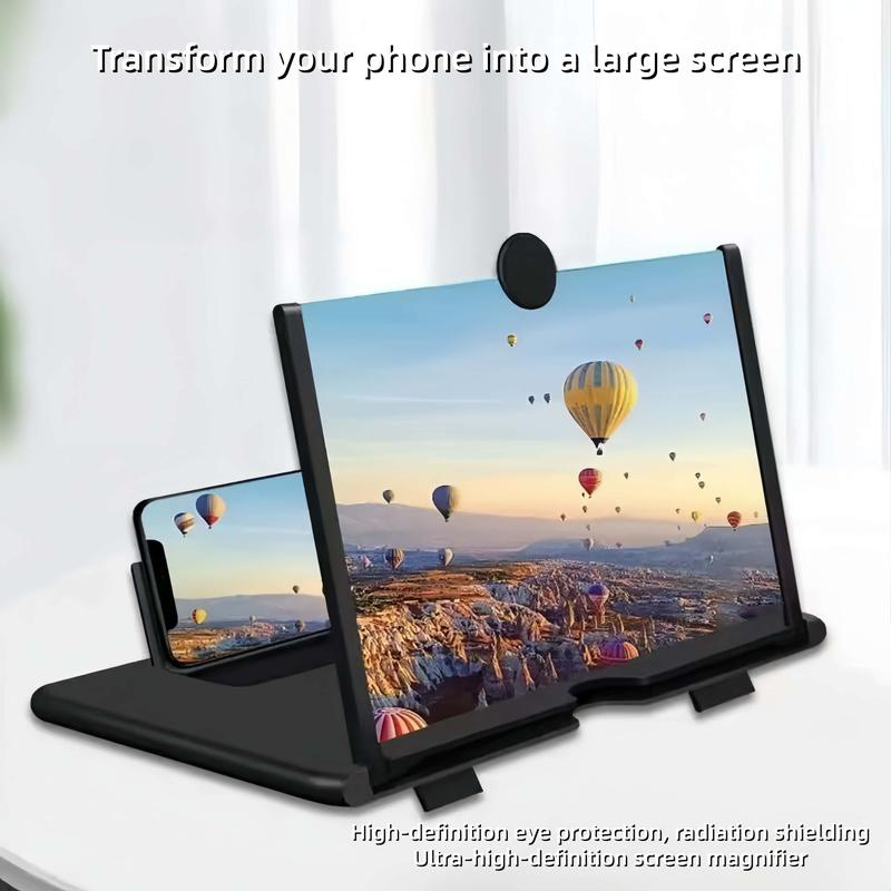 Retro Gaming And Projector - 10-12 Zoll Handy-Vergrößerungsglas Ultra-HD Bildschirmvergrößerer für