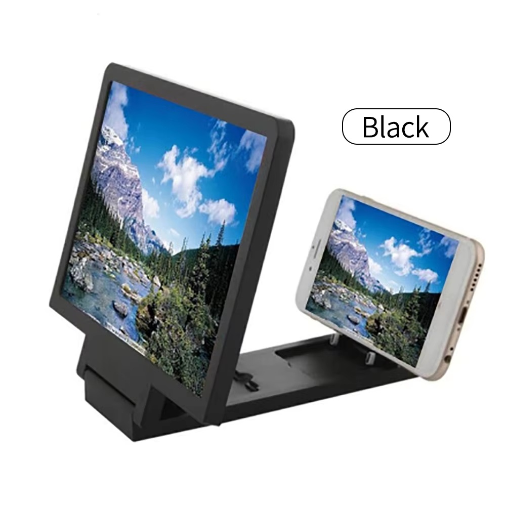 Retro Gaming And Projector - Handy-Bildschirmvergrößerer Augenschutz-Monitor 3D-Video-Bildschirmvergrößerer Faltbarer Vergrößerungsständer