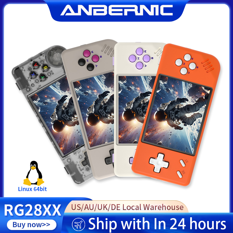 Retro Gaming Best Console - ANBERNIC RG28XX Retro Handheld-Spielkonsole Linux 64