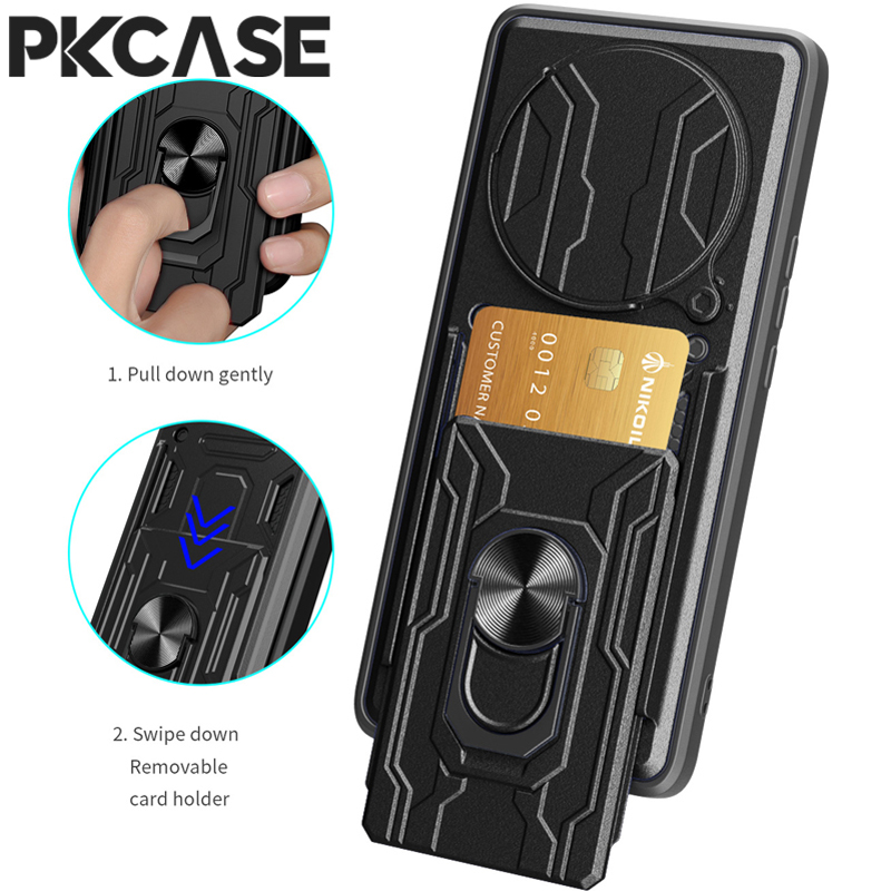 Retro Gaming Case - PKCASE Kartensteckplatz-Hülle für Honor 400 Lite