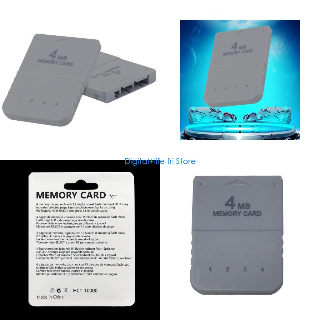 Memory Card Ps1 - E06D Leichte 4 4 Mega-Speicherkarte für