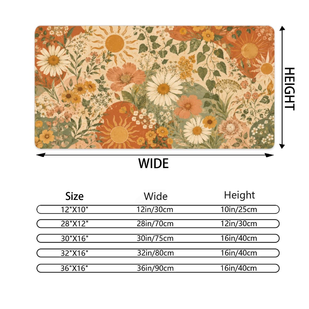 Retro Sonnenblumenmuster Tisch – Retro Gaming Xl Bewertung und Preis