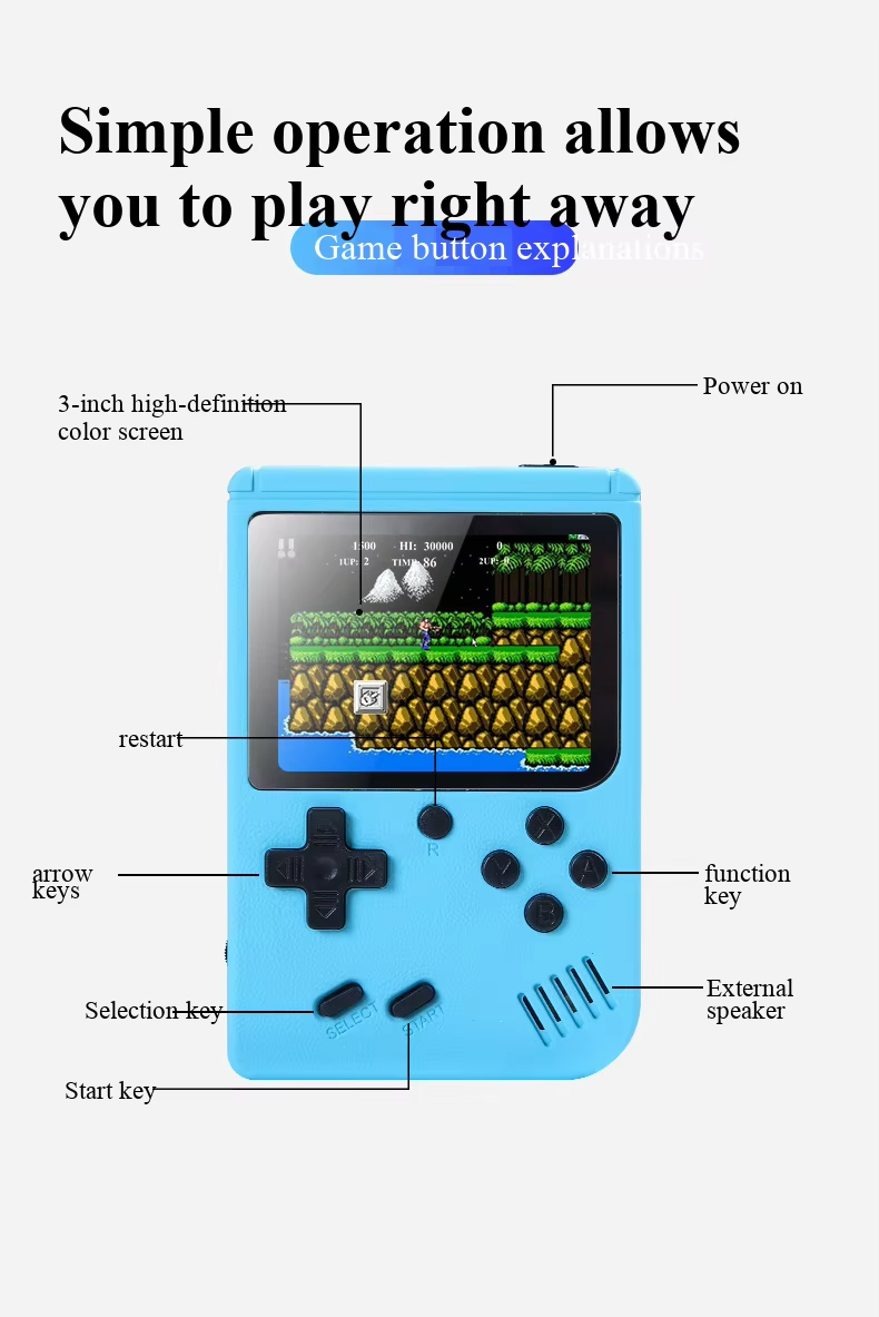 400-in-1-Mini-Spielekonsole, t – Retro Gaming On Bewertung und Preis