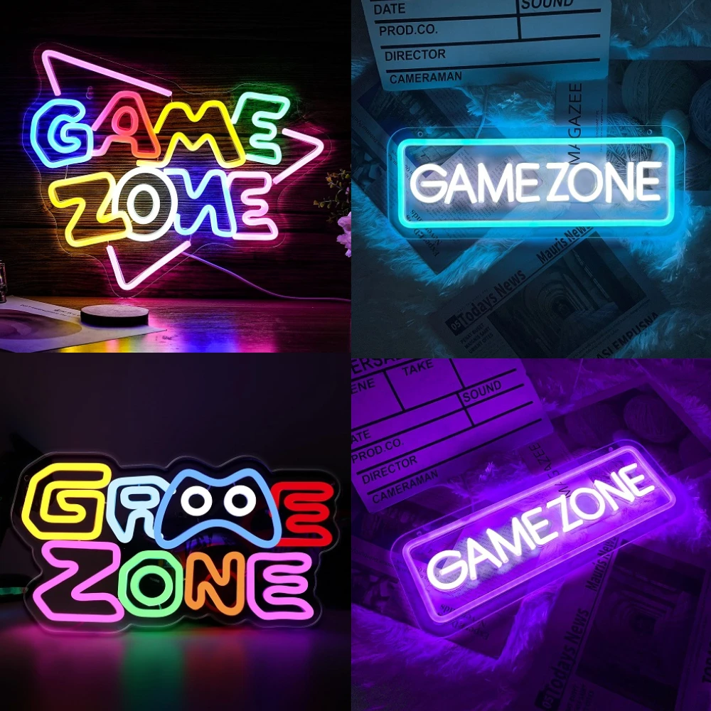Game Zone Neon-LED-Schild für  – Retro Gaming Projector Bewertung und Preis