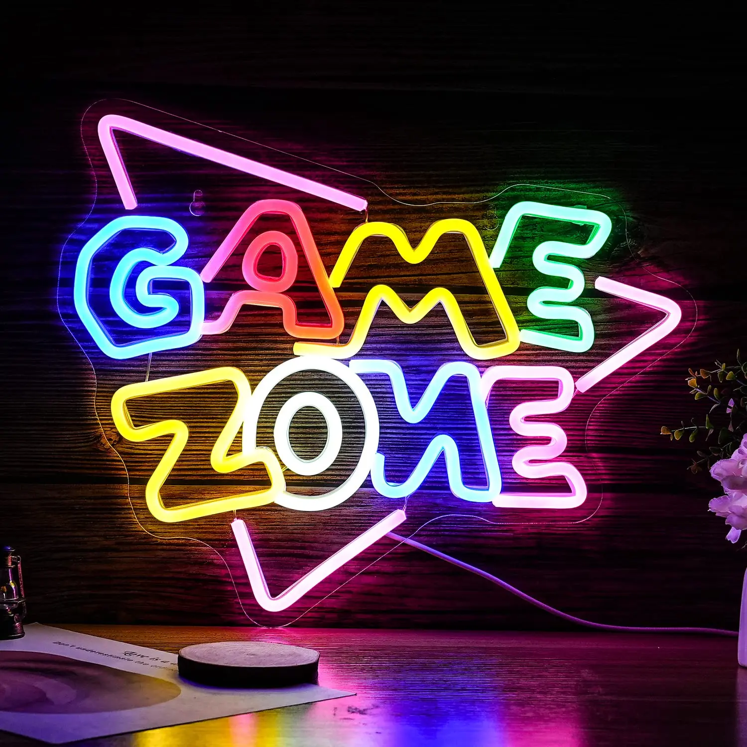 Game Zone Neon-LED-Schild für  – Retro Gaming Projector Bewertung und Preis