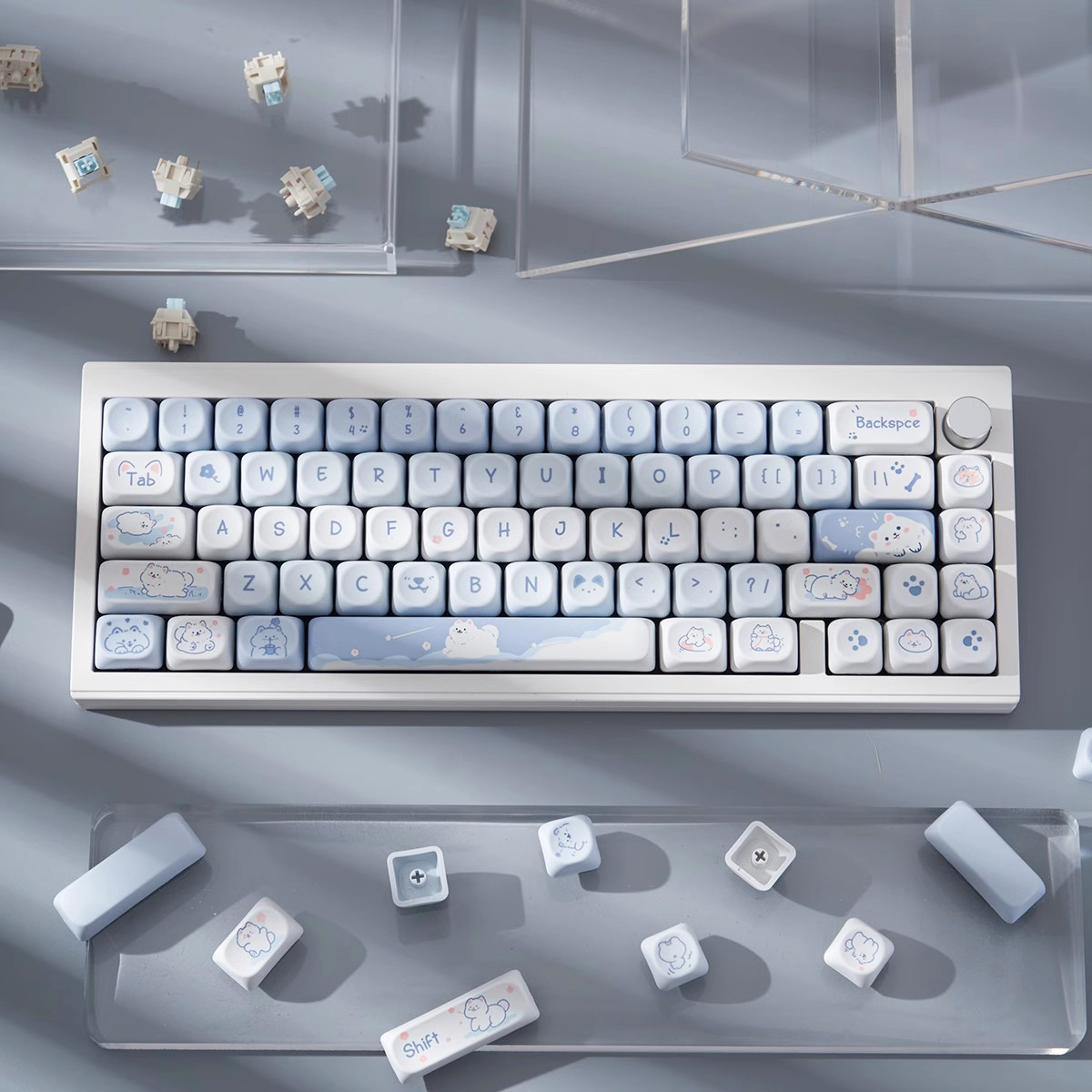 95 Tasten Cartoon Niedliche We – Retro Gaming Keycaps Bewertung und Preis