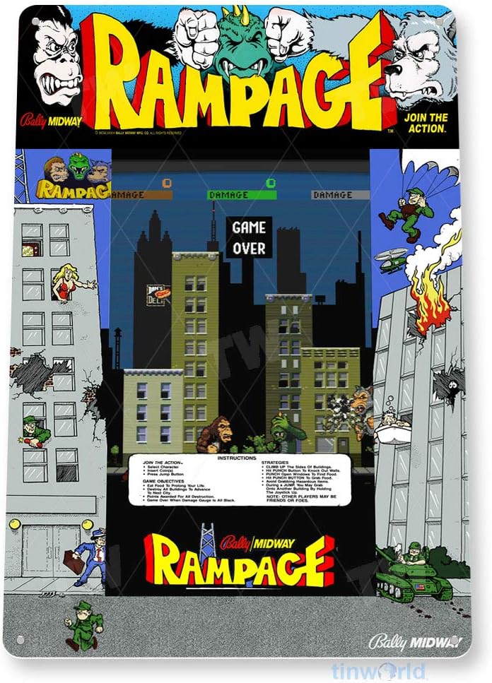 ZINNSCHILD Rampage Arcade Schi – Retro Gaming Shop Bewertung und Preis