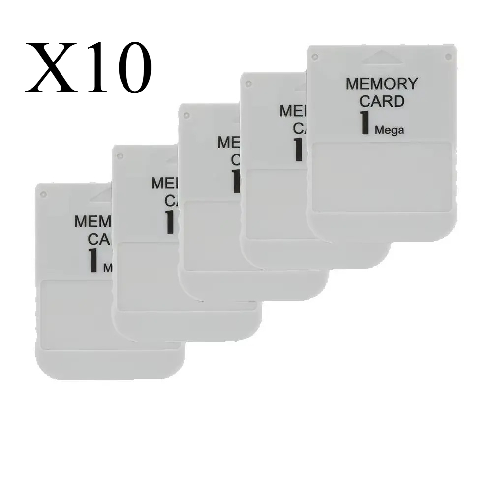 10x FÜR PS1 Speicherkarte PS1  – Memory Card Ps1 Bewertung und Preis