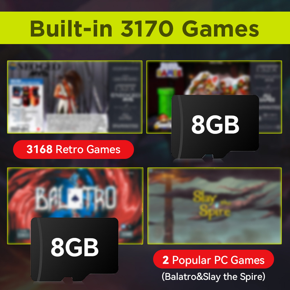 8 GB Spiel-TF-Karte mit 3170 R – Retro Gaming On Bewertung und Preis